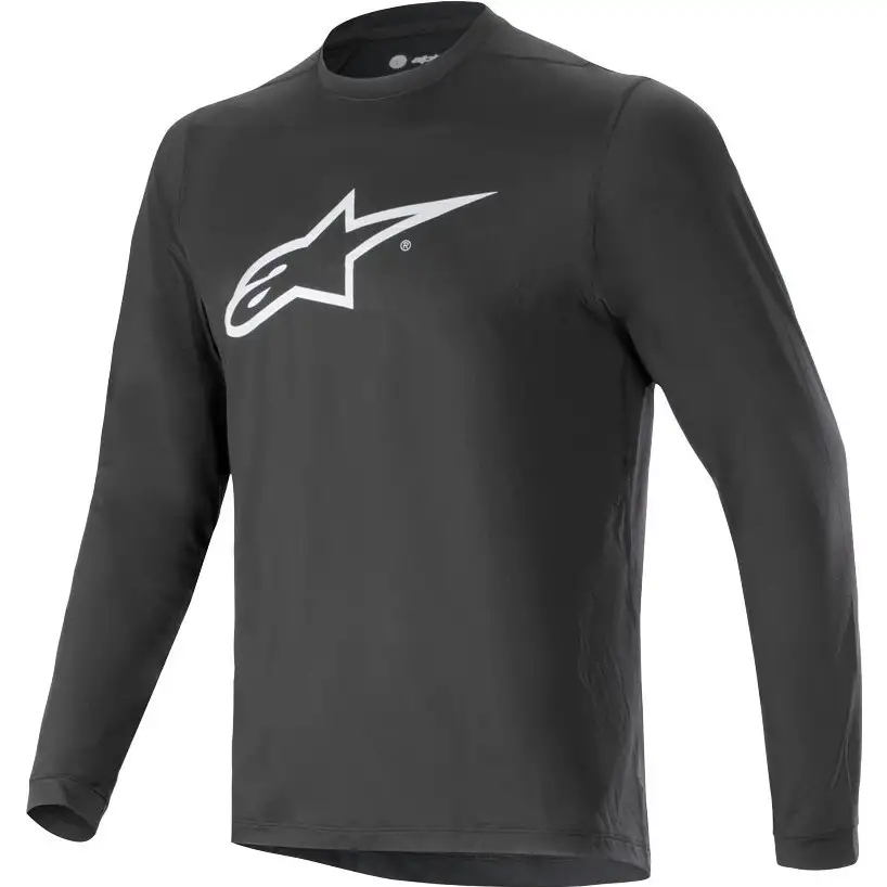 Cykeltröja Alpinestars A-Dura Astar LS Jersey Black