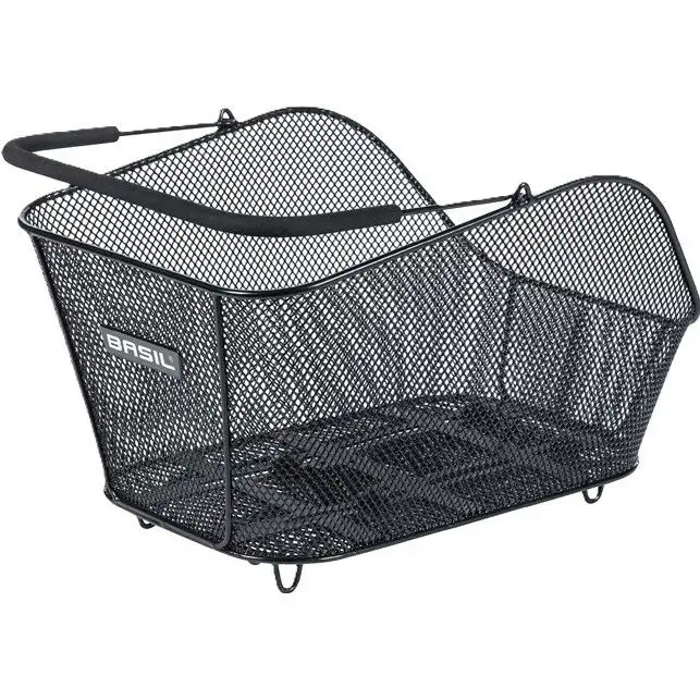 Cykelkorg Pakethållare Basil Icon M MIK Inkl Adapterplatta Black