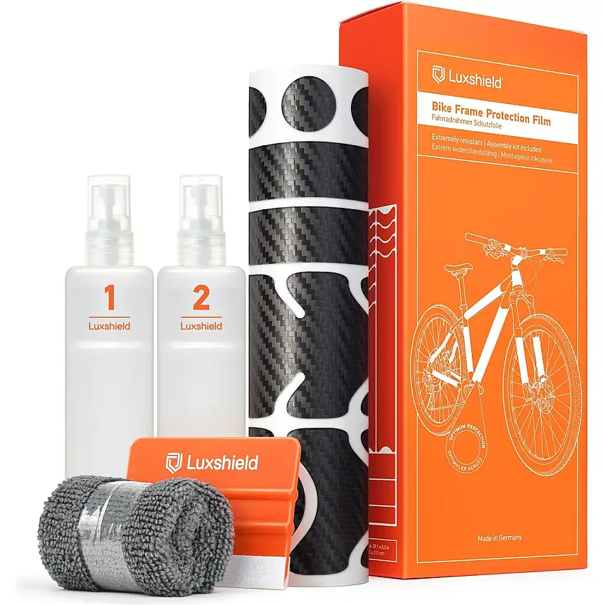 Ramskydd Luxshield Universal Kit Komplett Black Carbon