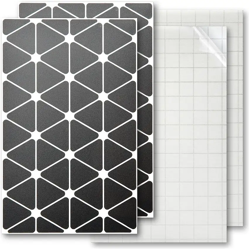Luxshield Reflekterande Klistermärken-Triangles Black