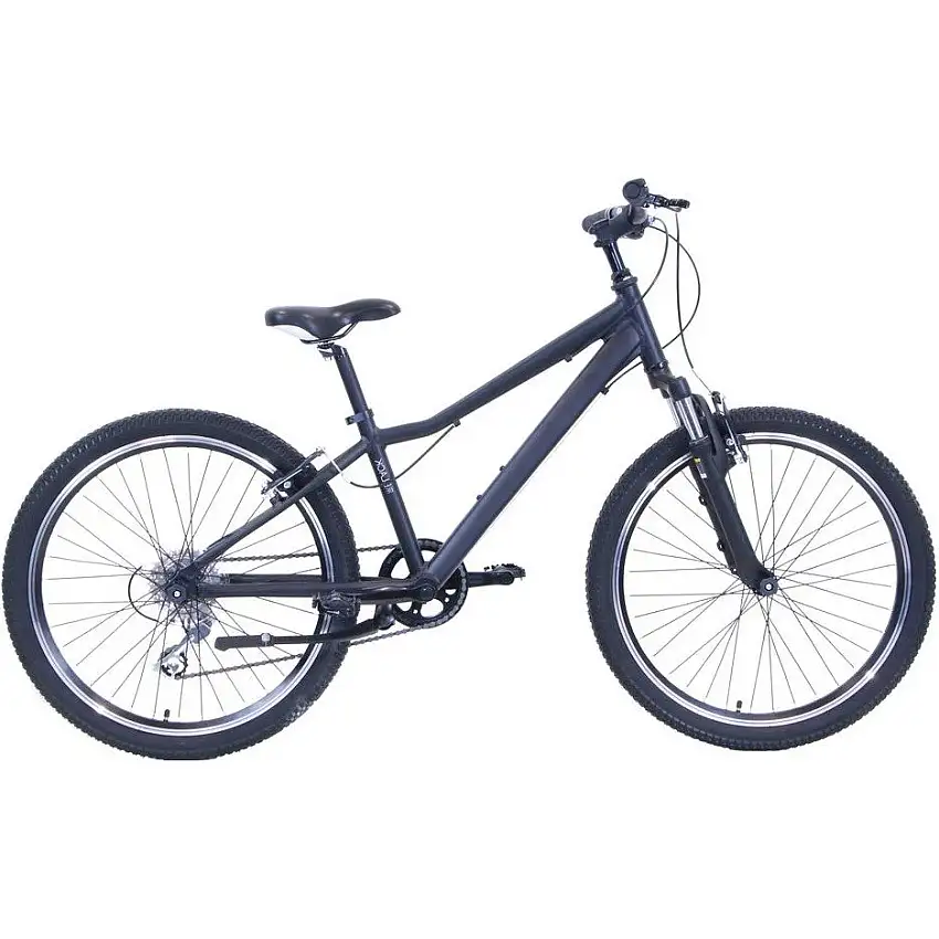 Barncykel BeBlack 24" Matte Black