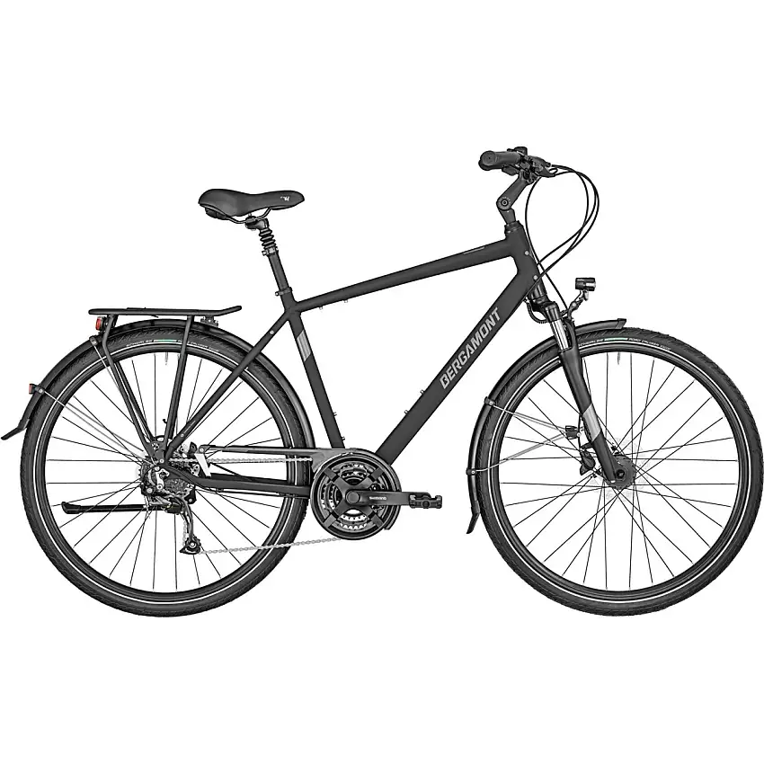 Cityhybrid Bergamont Sponsor Disc Gent Matt Black