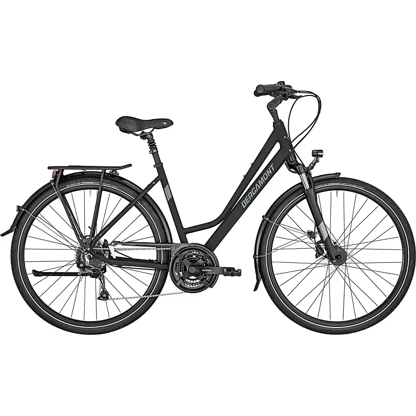 Cityhybrid Bergamont Sponsor Disc Amsterdam Matt Black