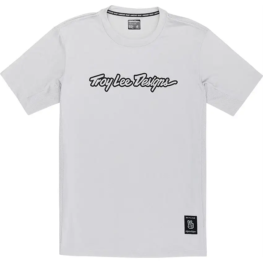 Cykeltröja Troy Lee Designs Skyline Short Sleeve Ride Tee Mist
