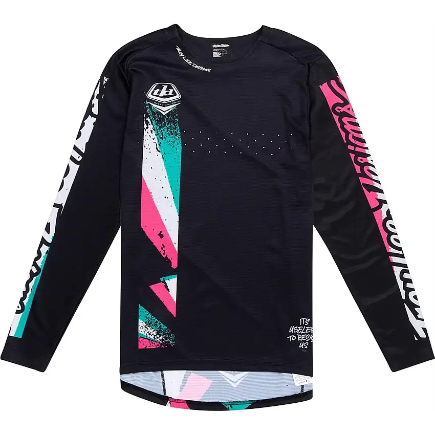 Cykeltröja Troy Lee Designs Sprint Jersey Black