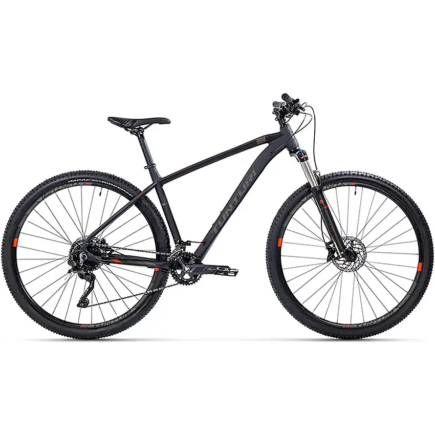 Hardtail MTB Tunturi Kayapo M29 Mattblack/Grey/Red