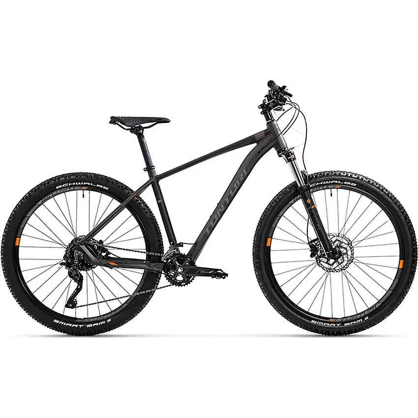 Hardtail MTB Tunturi Miwok M27.5 Mattblack/Grey/Orange