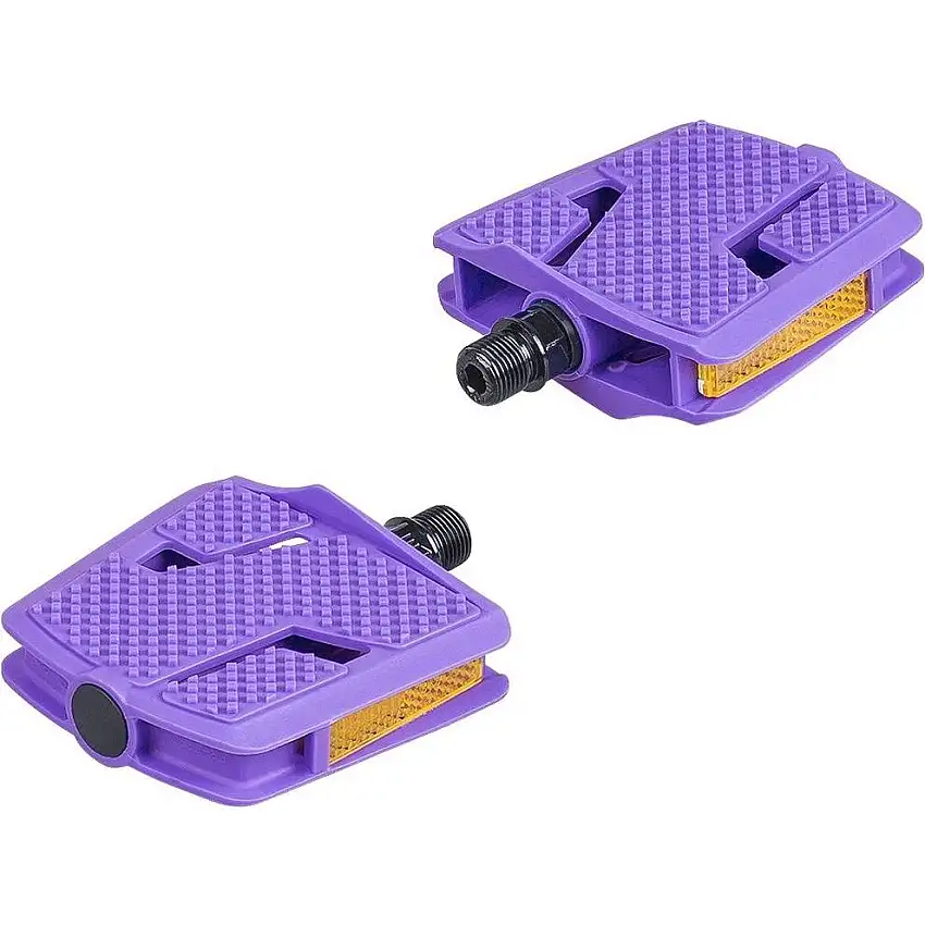 Cykelpedaler Trek Kids Platform Large Pedal Set Ultra Violet