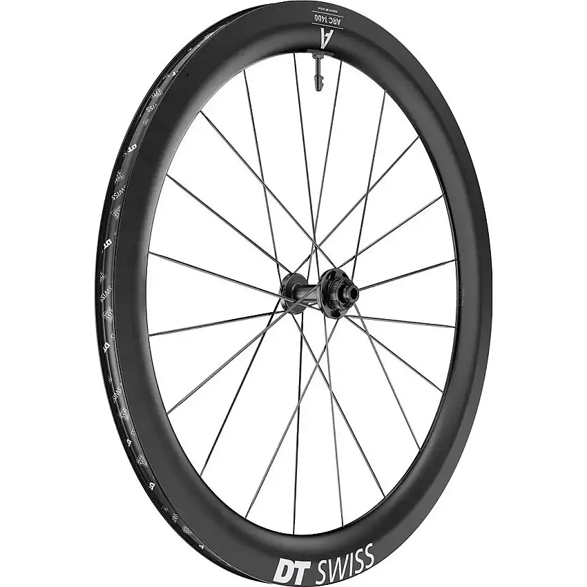 Framhjul DT Swiss ARC 1400 55mm Front Wheel Black 700c