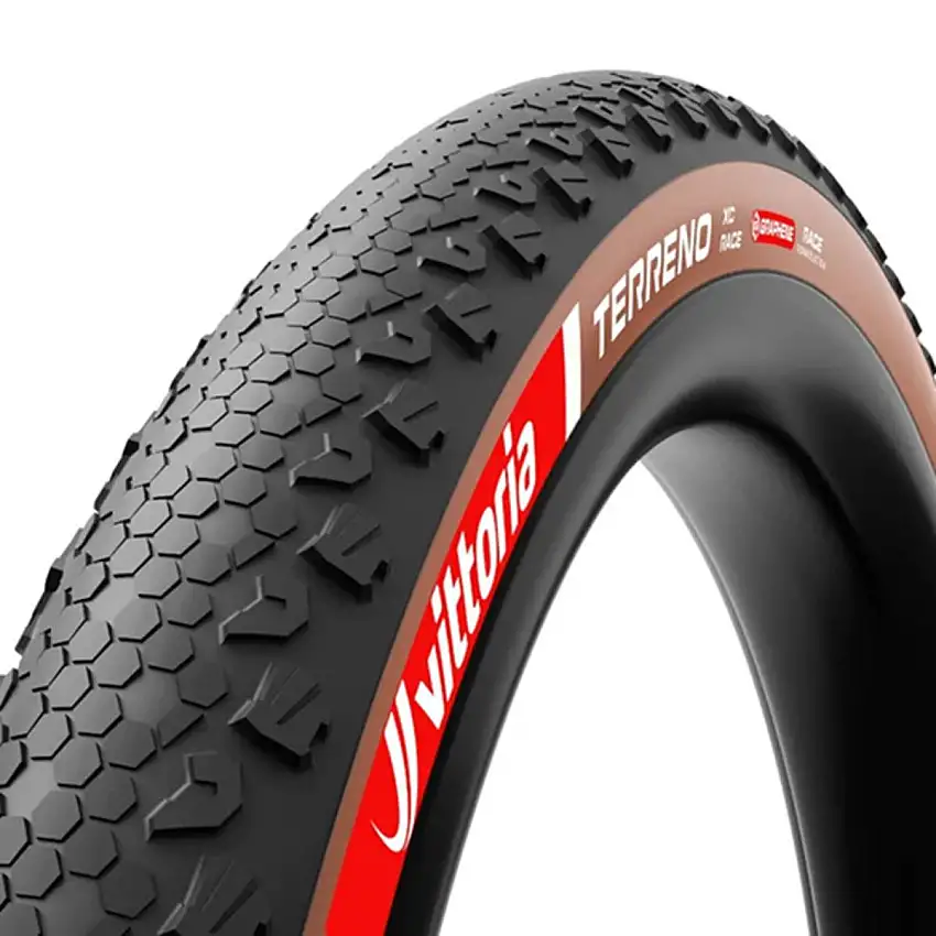 Cykeldäck Vittoria Terreno XC Race 29" TLR G2 Black/Brown (60-622)