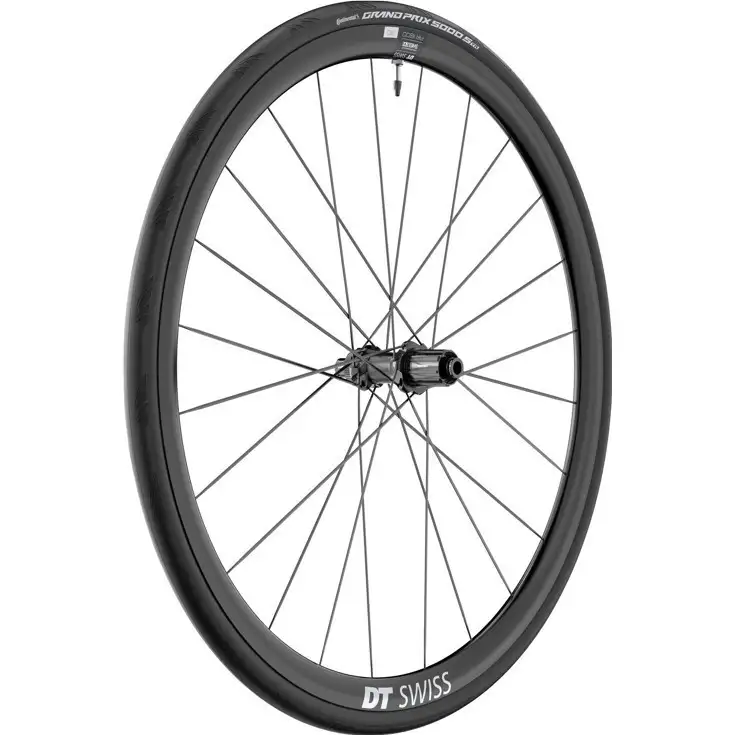 Bakhjul DT Swiss AR 1600 Spline WTS Rear 700c CL HG w/ GP5000 STR 12x142