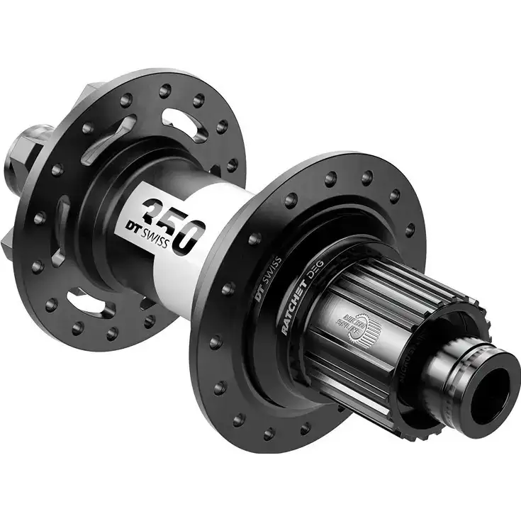 Baknav DT Swiss 350 Hybrid Rear 12x148 J-Bend 6B MS Ratchet System 24 32H