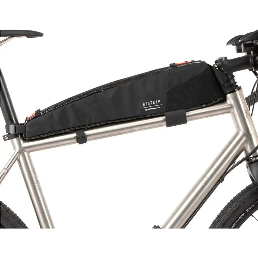Ramväska Restrap Race Top Tube Bag - Long 2L Black