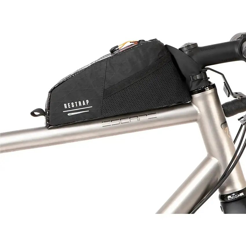 Ramväska Restrap Race Top Tube Bag - Short 1.1L Black
