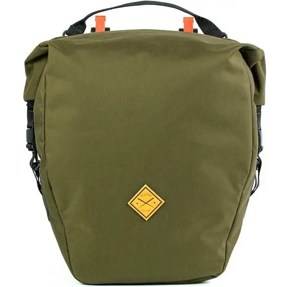 Cykelväska Pakethållare Restrap Pannier Large 22L Olive