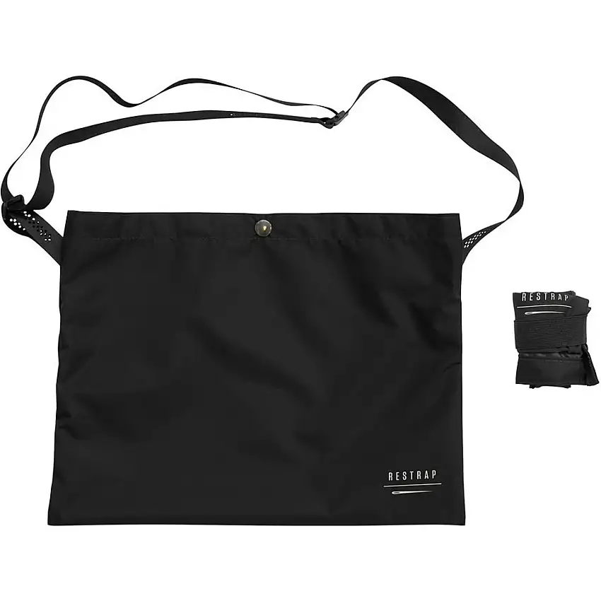Axelväska Restrap Race Musette Bag 3L Black