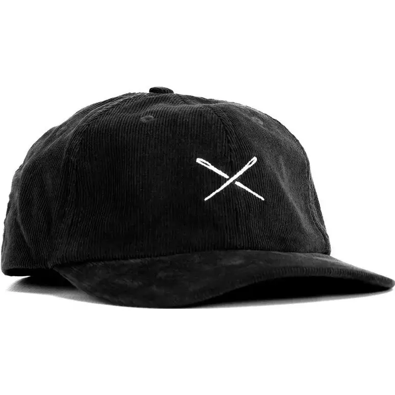 Keps Restrap Camp Cap Black
