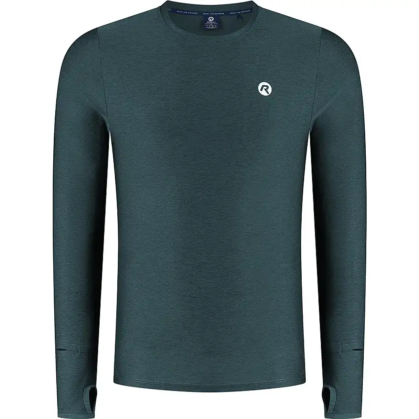 Löpartröja Rogelli Essential T-Shirt Long Sleeve Men Blue