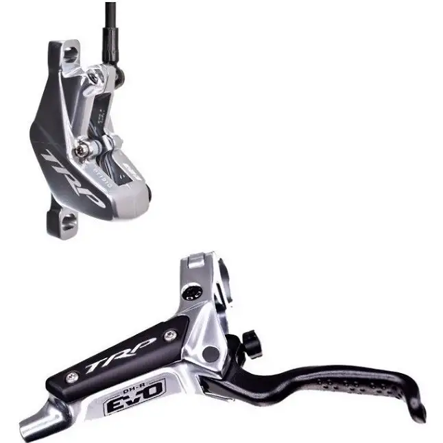 Skivbroms TRP DH-R EVO 4-Kolvs HD-M846 Vänster/Fram Silver