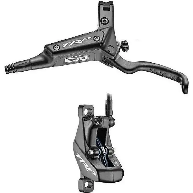 Skivbroms TRP DH-R EVO 4-Kolvs HD-M846 Vänster/Fram Black