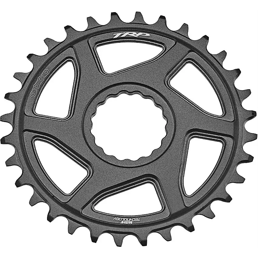Framdrev TRP EVO 12 CR-M8050 Boost 3mm Offset Black 32T