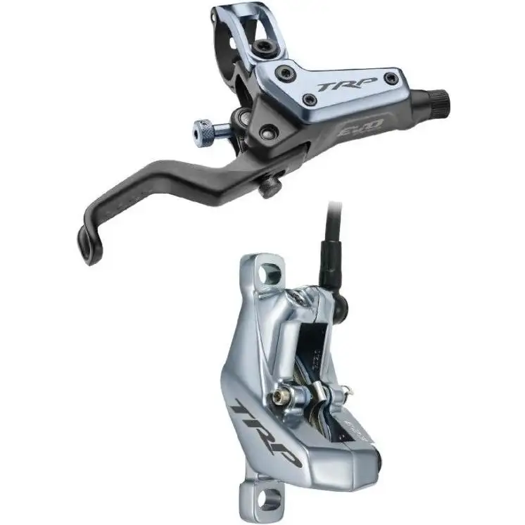 Skivbroms TRP EVO Pro 4-Kolvs HD-M9040 Höger/Bak Silver