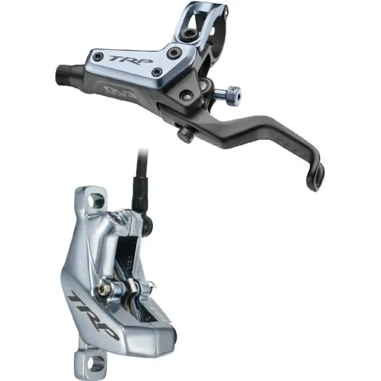 Skivbroms TRP EVO Pro 4-Kolvs HD-M9040 Vänster/Fram Silver