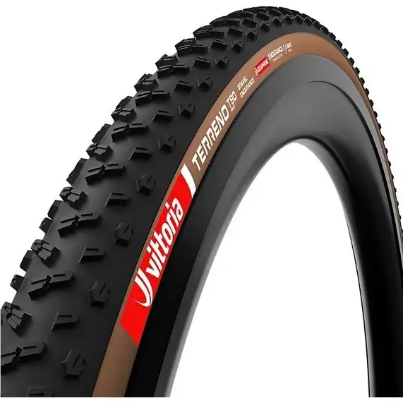 Cykeldäck Vittoria Terreno T90 TLR G2 Brun 622-40