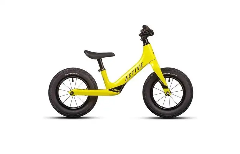 Active Balanscykel Carbon Yellow/Black