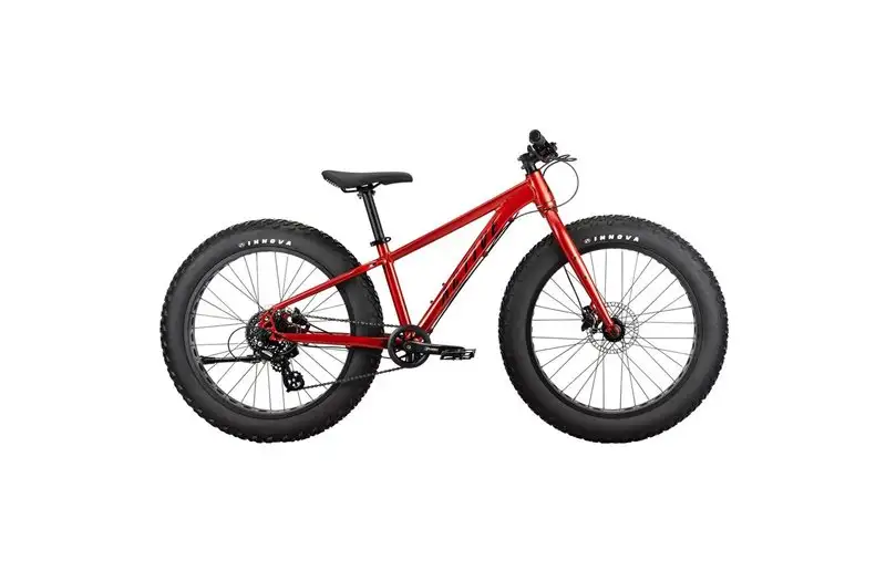 Active Barncykel Icebreaker 24 Fatbike Red Metallic