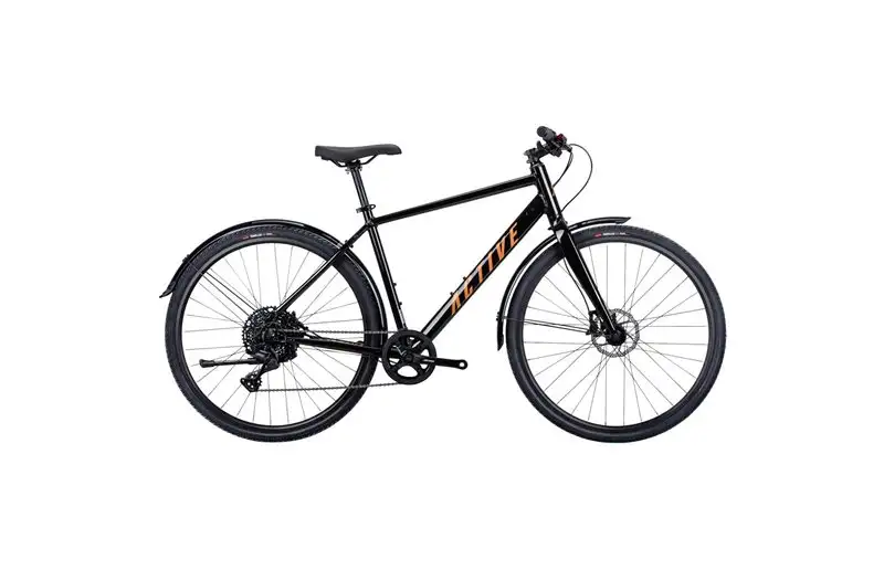 Active Cityhybrid Max 210 Herr Black Metallic