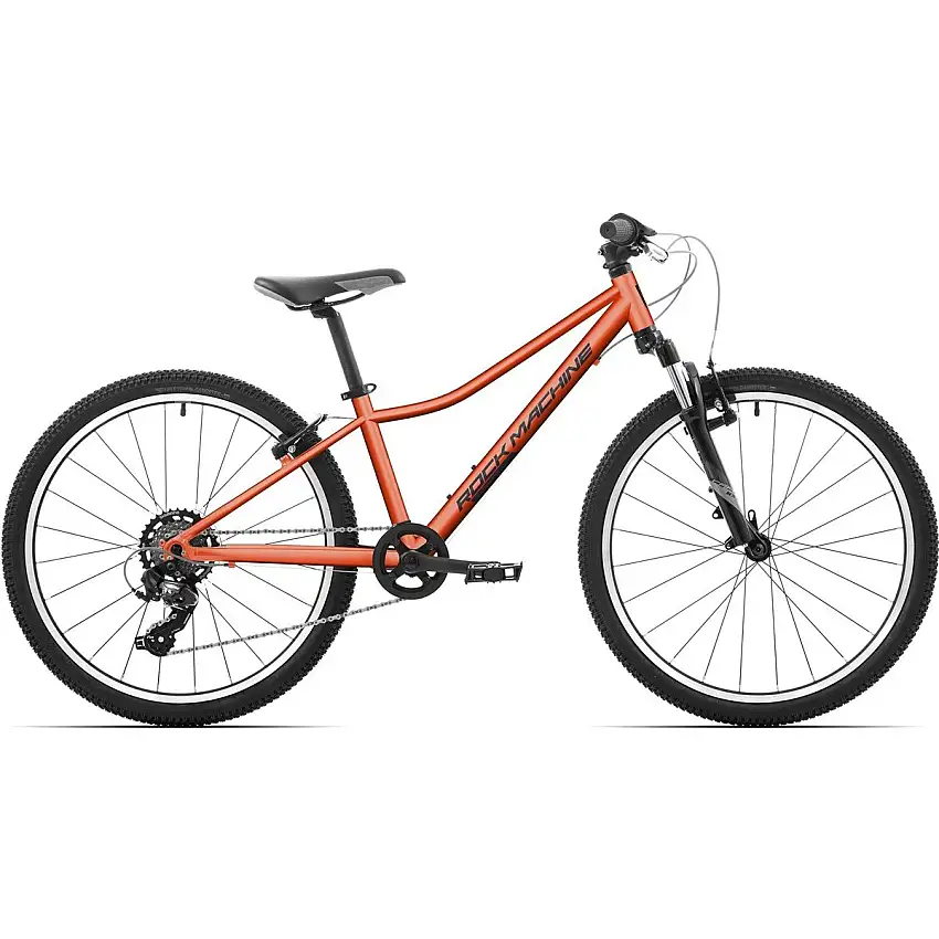 Barncykel Rock Machine Catherine 24" VB Coral Red