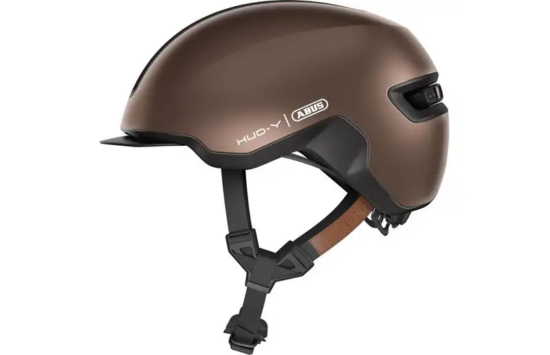Cykelhjälm Abus Hud-Y Metallic Copper