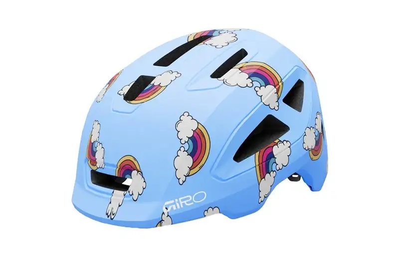 Cykelhjälm Giro Scamp Mips II Mat Multi Rainbow