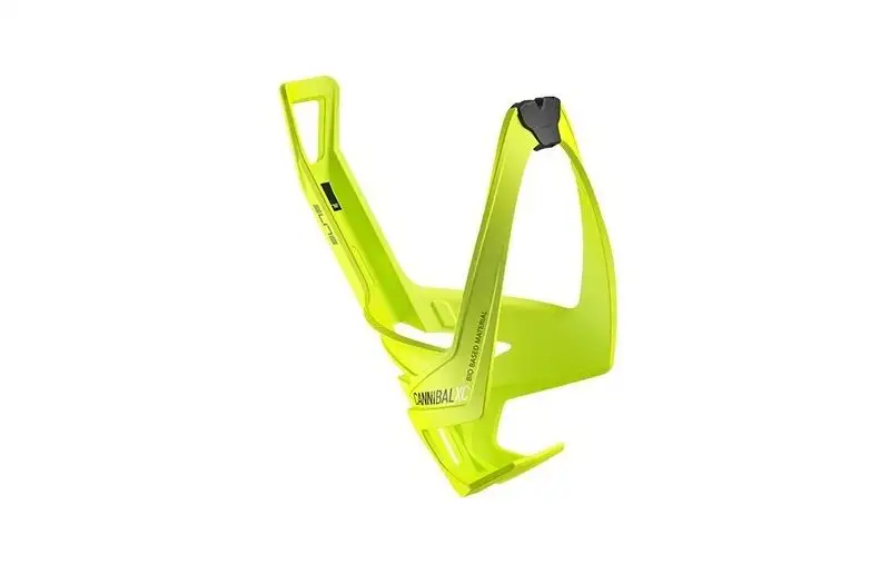 Flaskställ Elite Bottle Cage Cannibal XC Yellow Fluo Bio Based