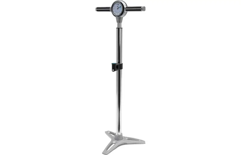 Fotpump Crankbrothers Klic Floor Pump w/Analog Presta/Schrader Silver