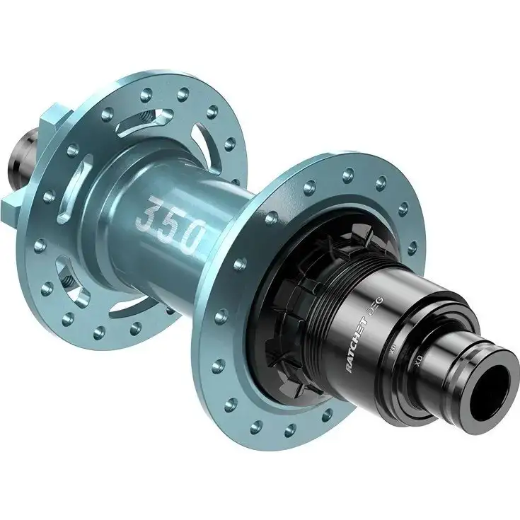 Baknav DT Swiss 350 Classic Rear 32H Disc IS 6-Bolt SRAM XD DEG 72 12x148 Blå