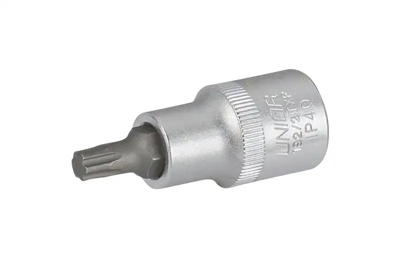 Hylsnyckel Unior Torx Bit 1/2" Drive TX40+