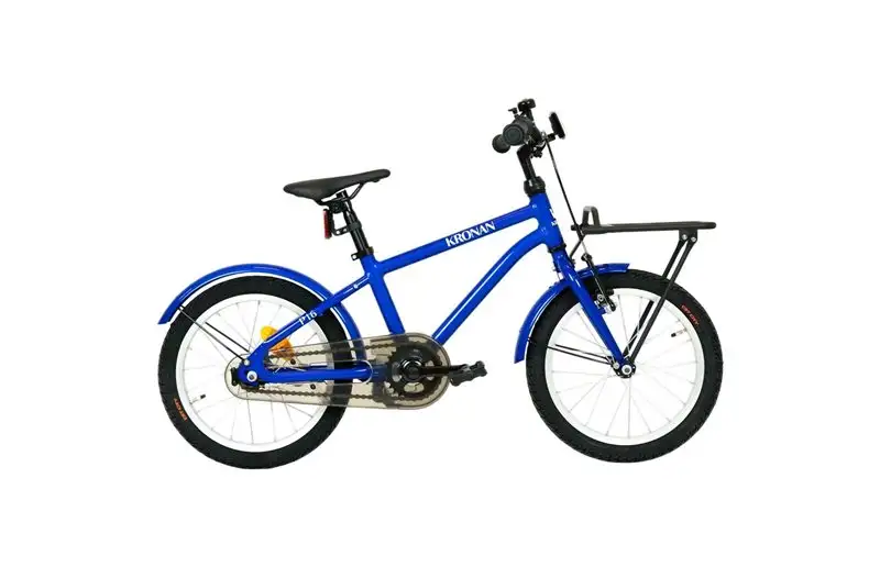 Kronan Barncykel P16 0-växlad Blå