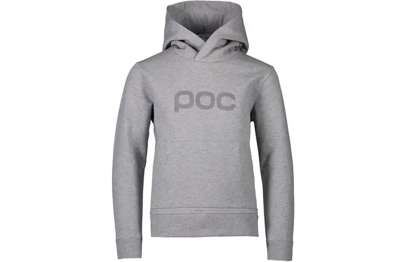 Poc Fritidströja Hood Jr Grey Melange