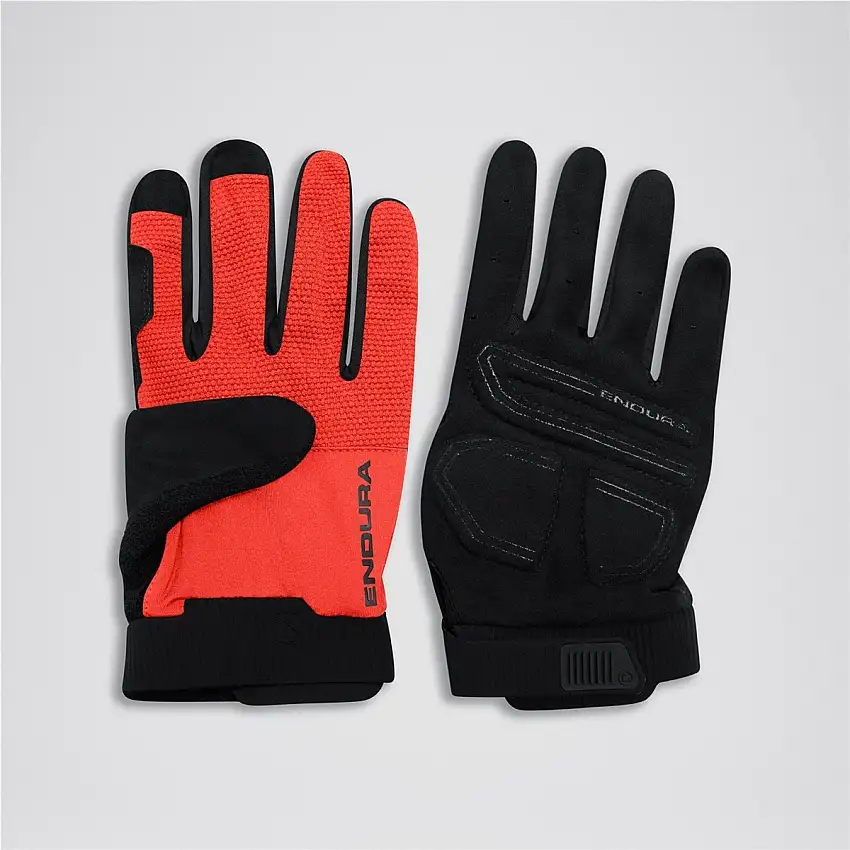 Cykelhandskar Endura Loop Full Finger Glove Flame Red