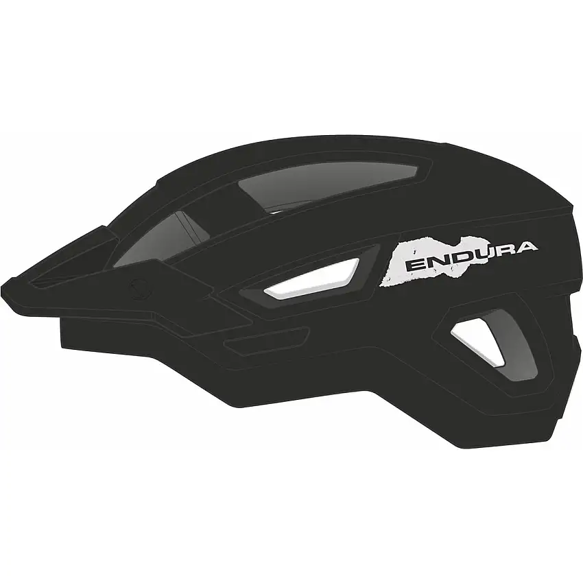 Cykelhjälm Endrura Hummvee Junior Black