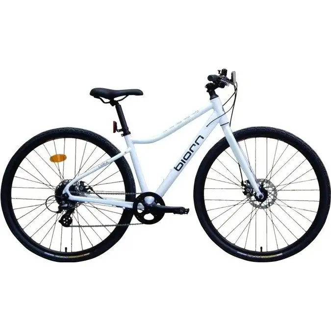 Damcykel Biorn Loka 28" Shiny White