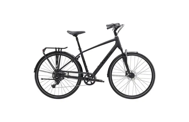 Trek Hybridcykel Verve 3 Equipped Matte Trek Black
