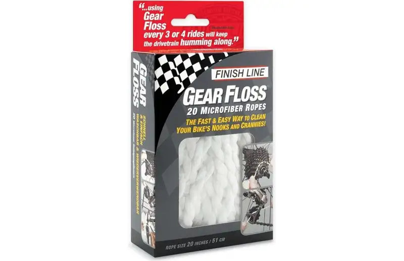Tvättborste Finish Line Gear Floss Microfiber