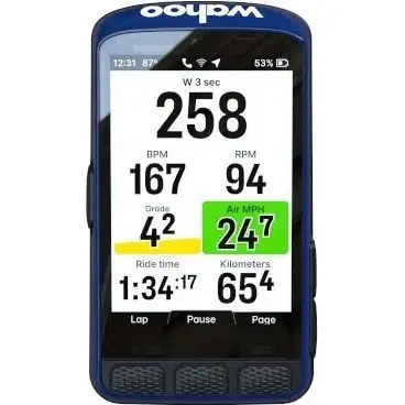 Wahoo ELEMNT ACE Accessory Trim Blue